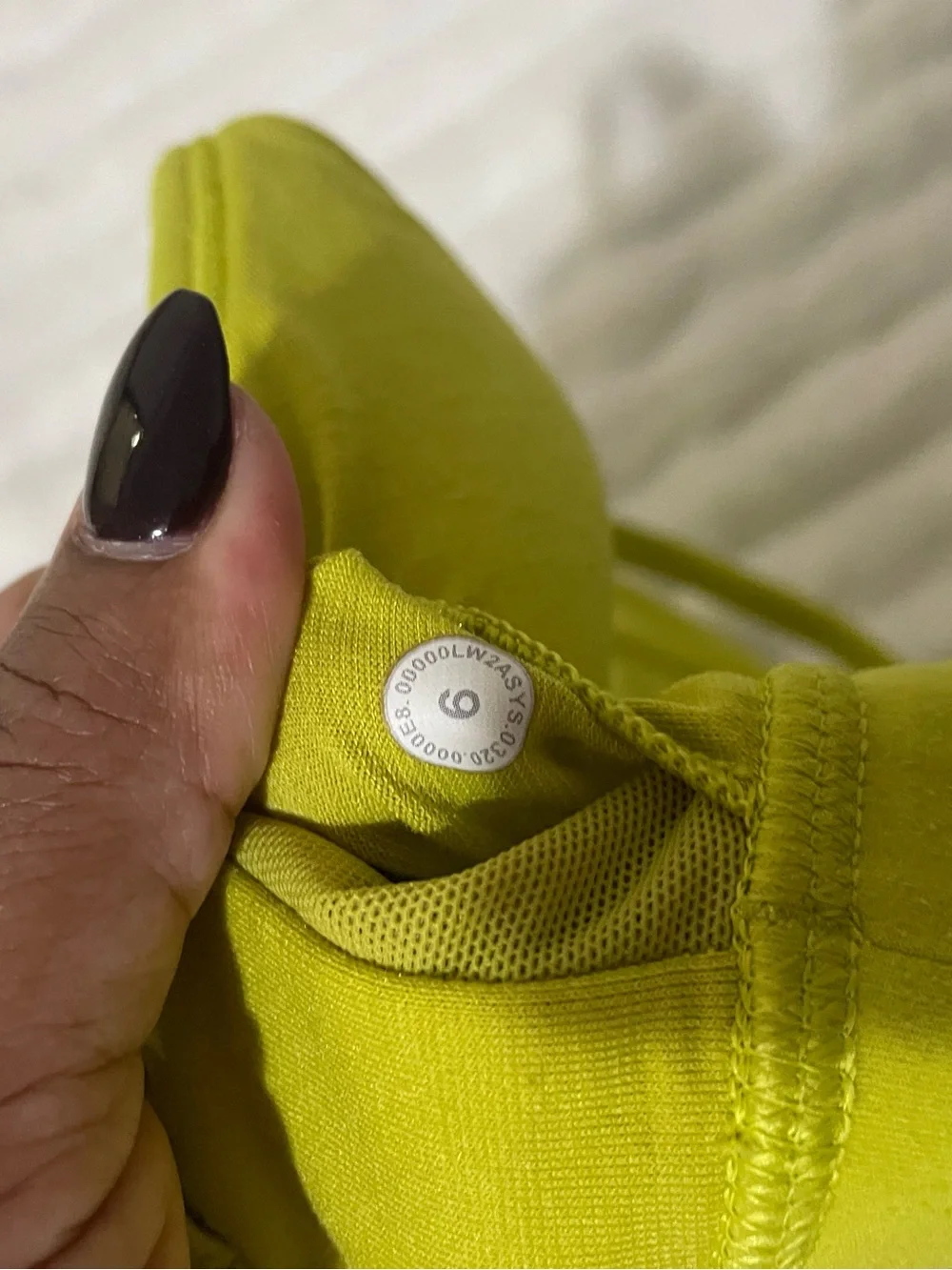 lululemon athletica Neon Lime Sports Bralette